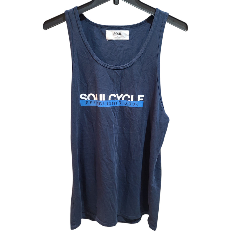 SoulCycle Men's Navy Jax Tank Top - Small *New with tags*